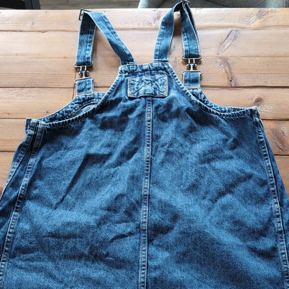 Free People x We The Free Overall Smock Mini Dress Medium - Picture 5 of 7